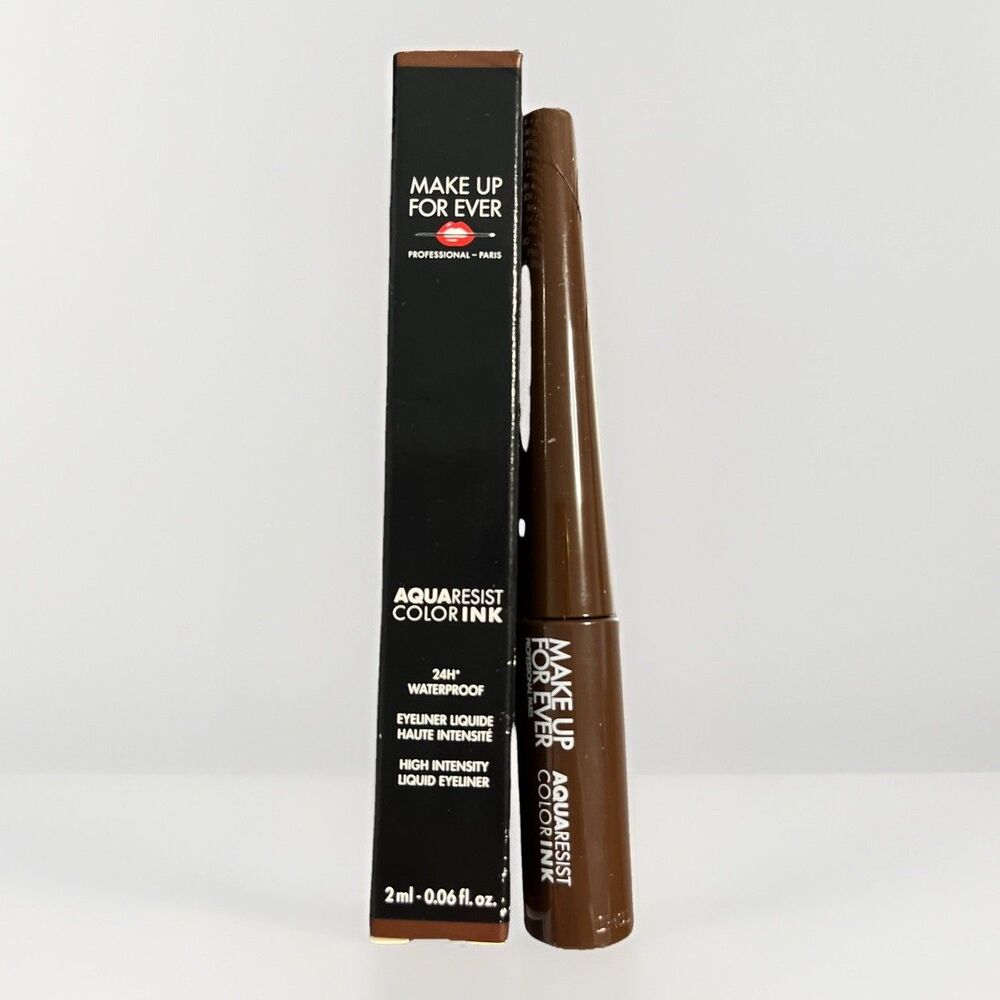 MAKE UP FOR EVER 02 Matte Aqua Resist Color Ink 24HR Waterproof Liquid Eyeliner
